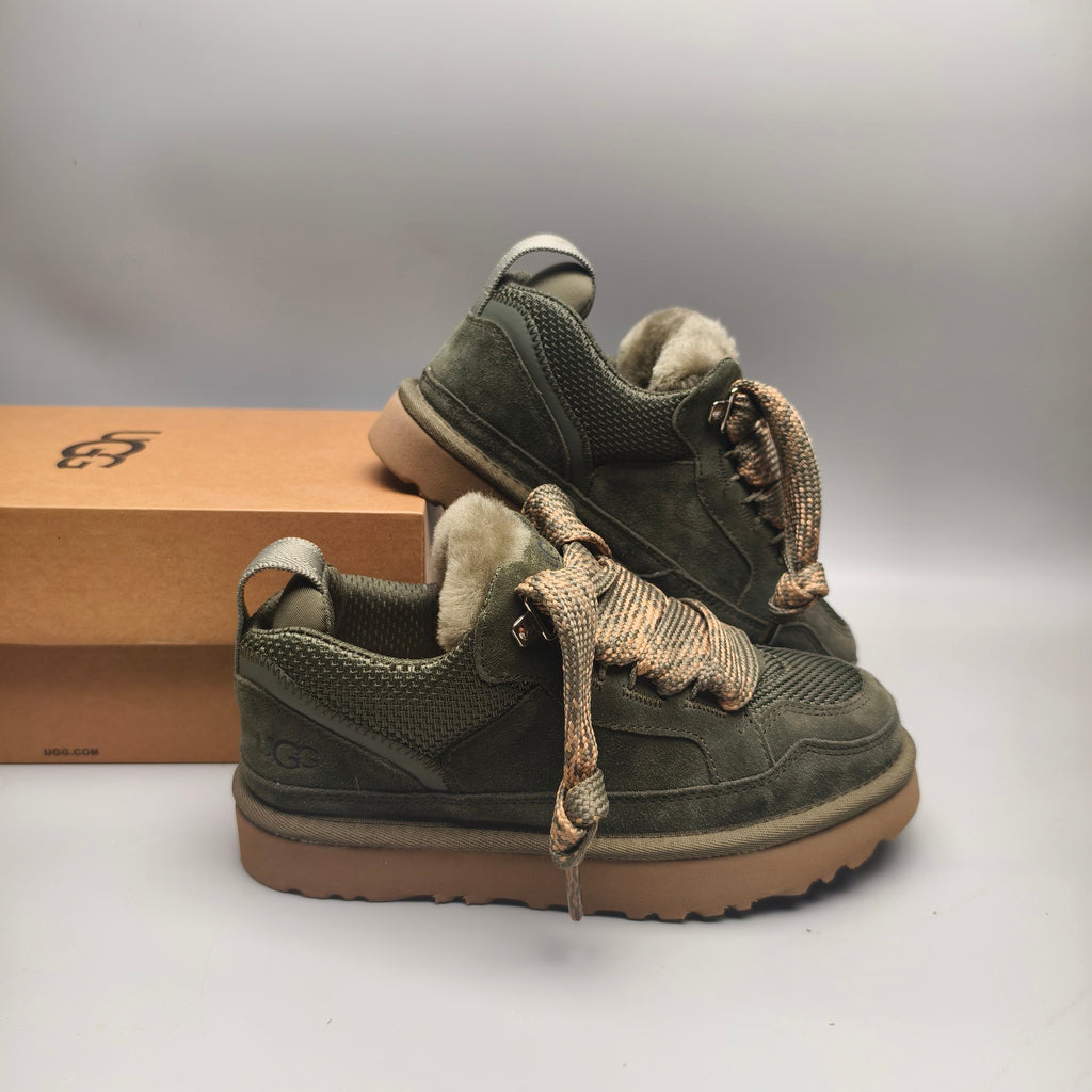 Unisex Mesh Casual Sneakers in Green – 4032