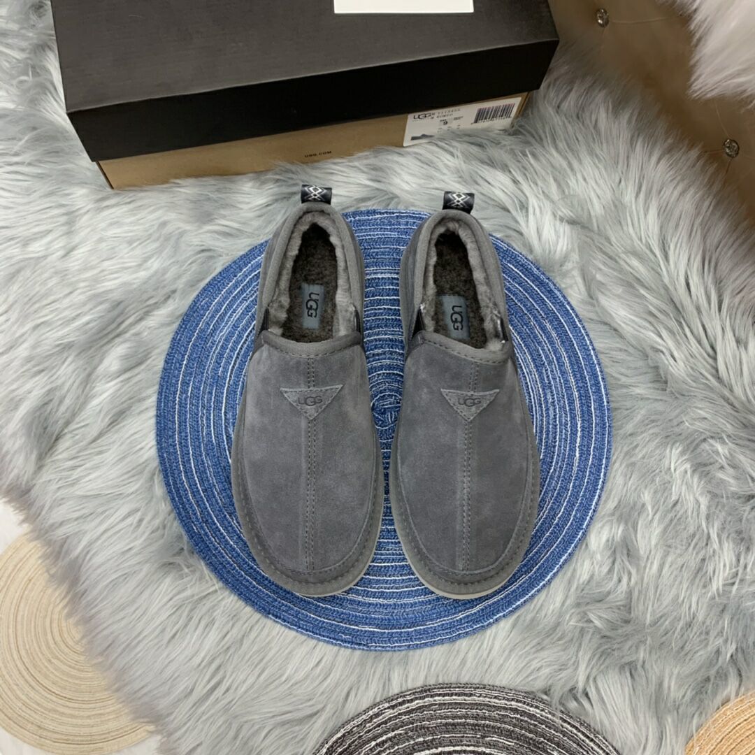 Gray Men's Low-Top Slip-On Shoes | 3455