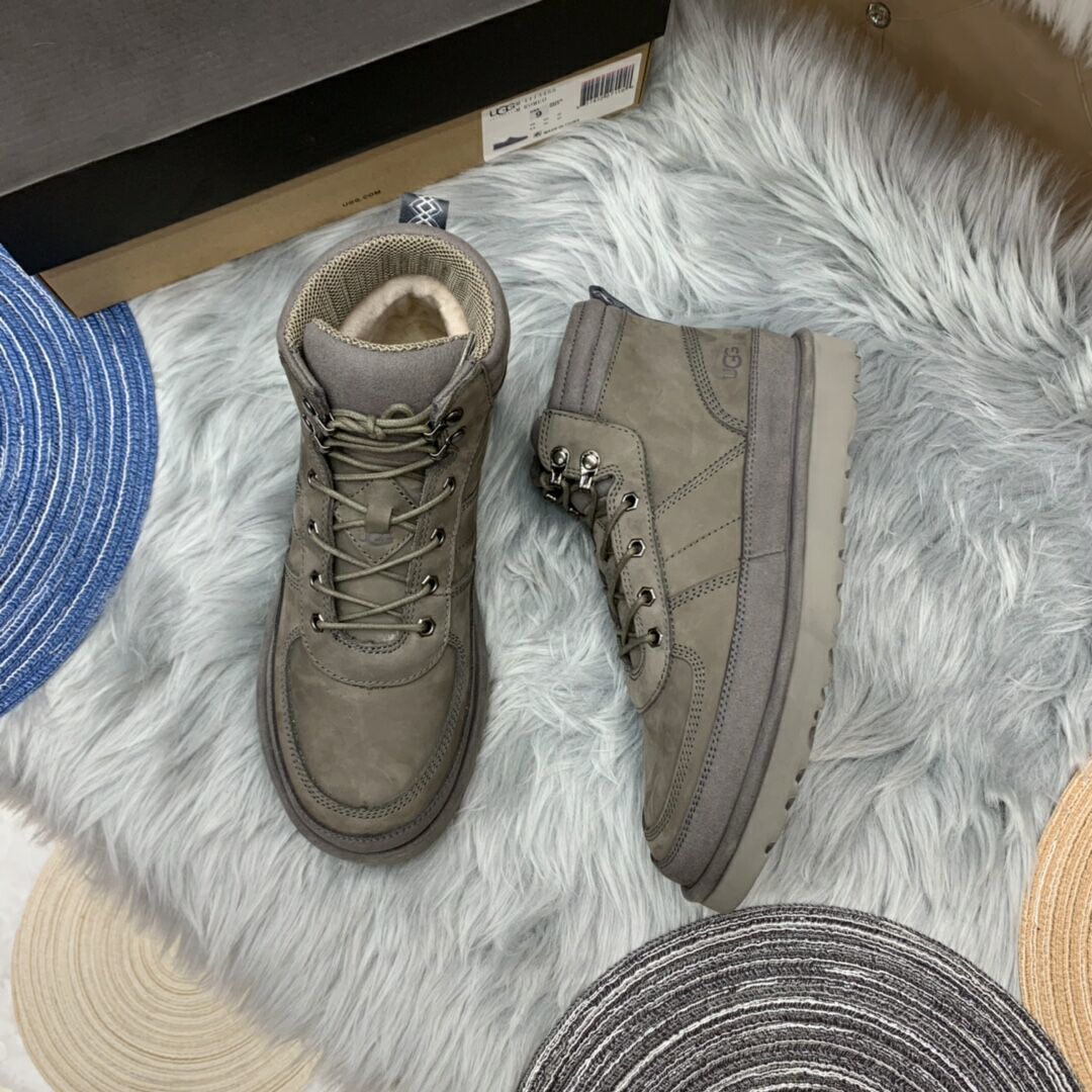 Gray Men's Lace-Up Casual Shoes | 2991