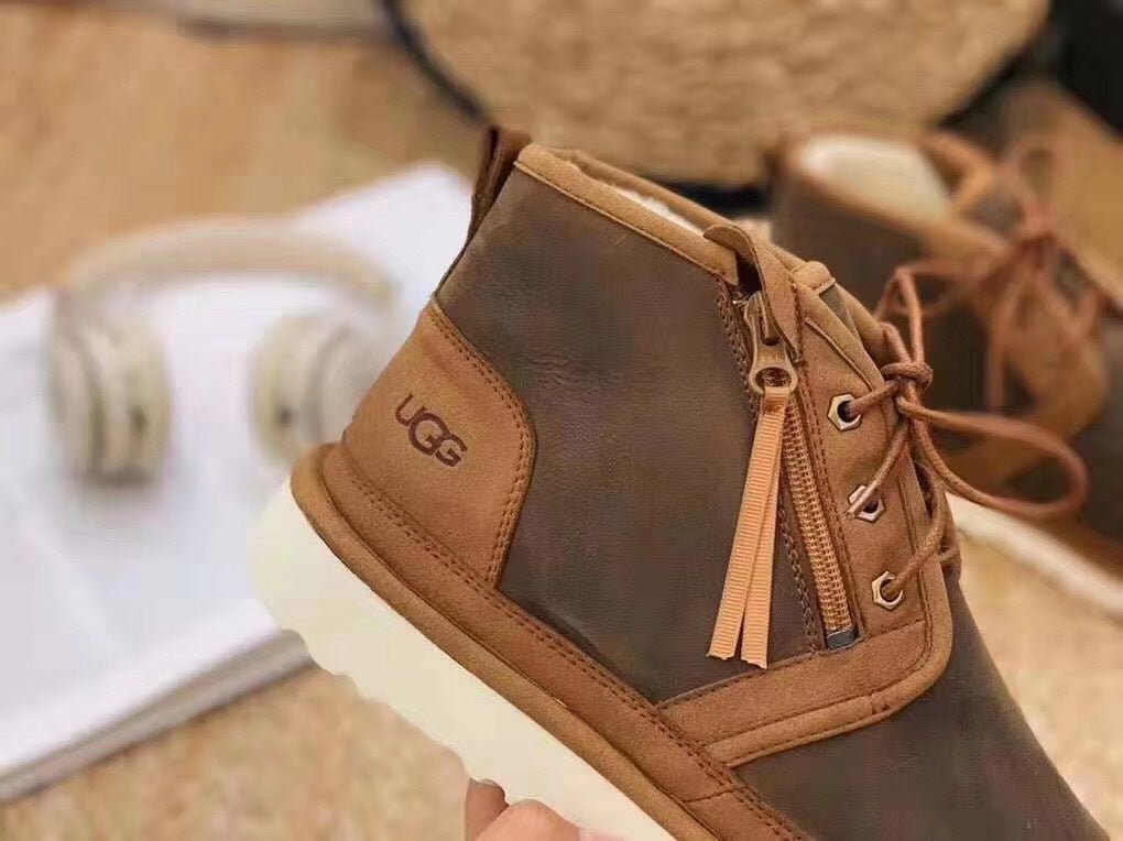 Chestnut Zip-Up Shoes, Updated Edition | 3883