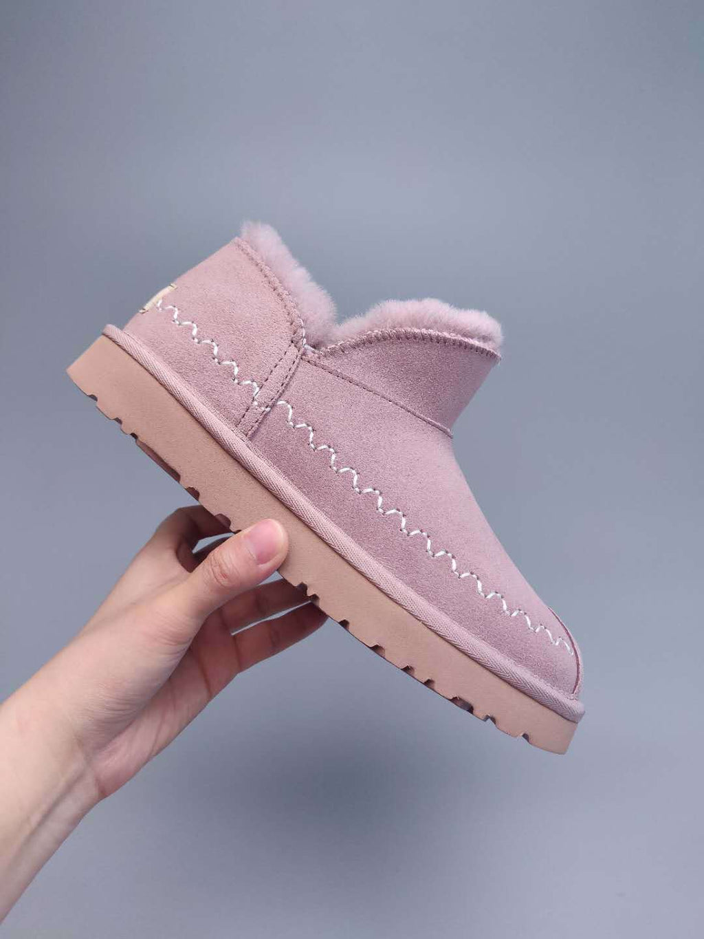 Dusty Pink Ankle Boots | 0888 New Arrival