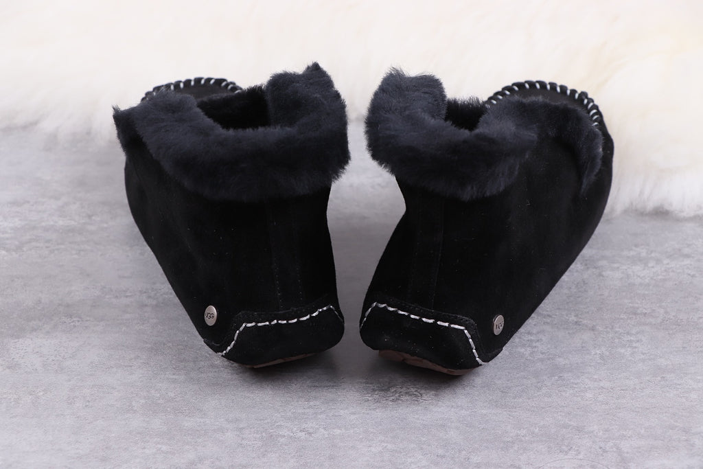 W Alena Black Shoes – 4806
