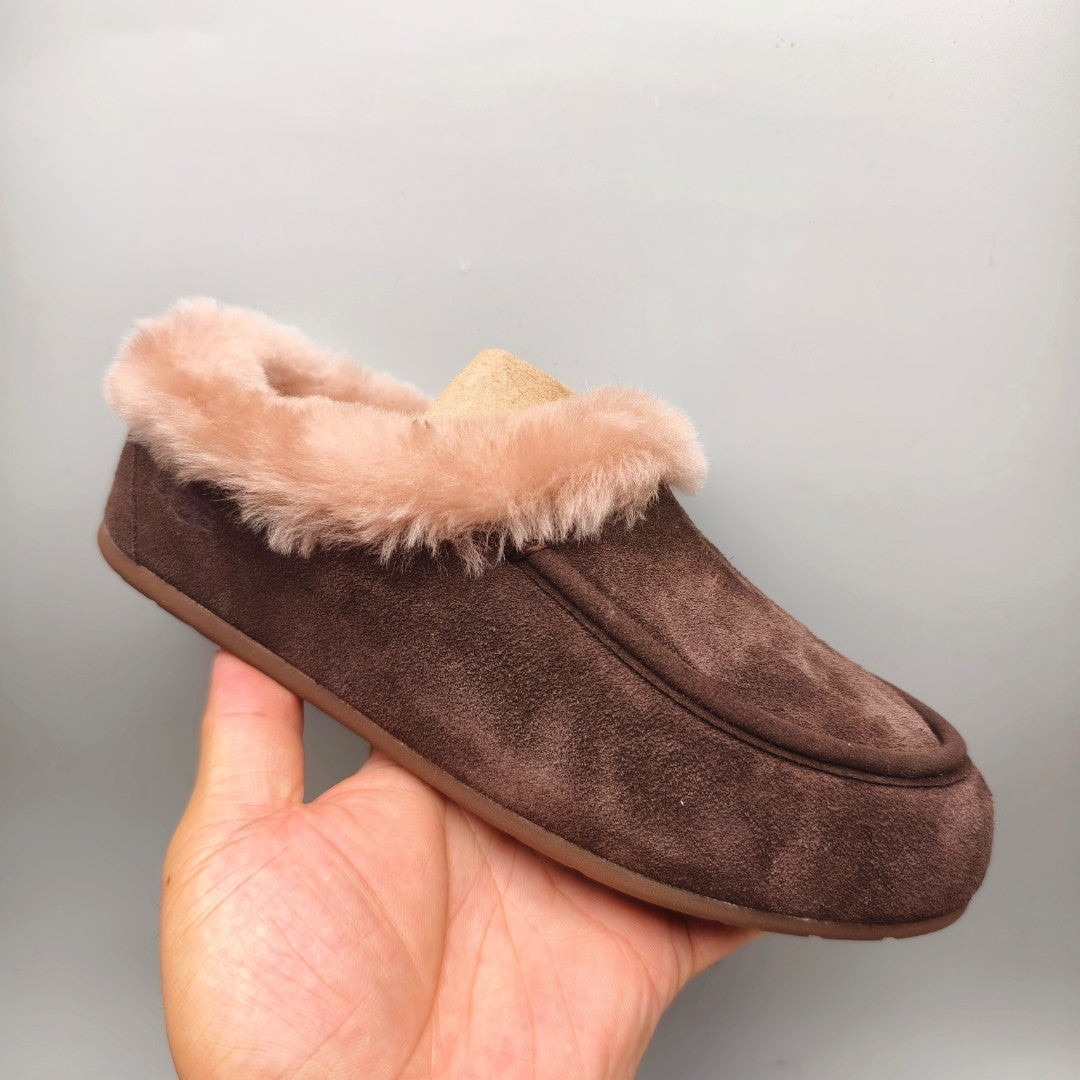 Chocolate Brown Slip-On Casual House Shoes | 1391