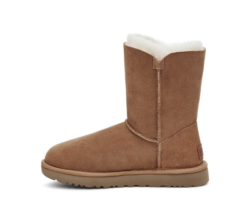 Chestnut Side-Zip Mid-Calf Boots | 2480