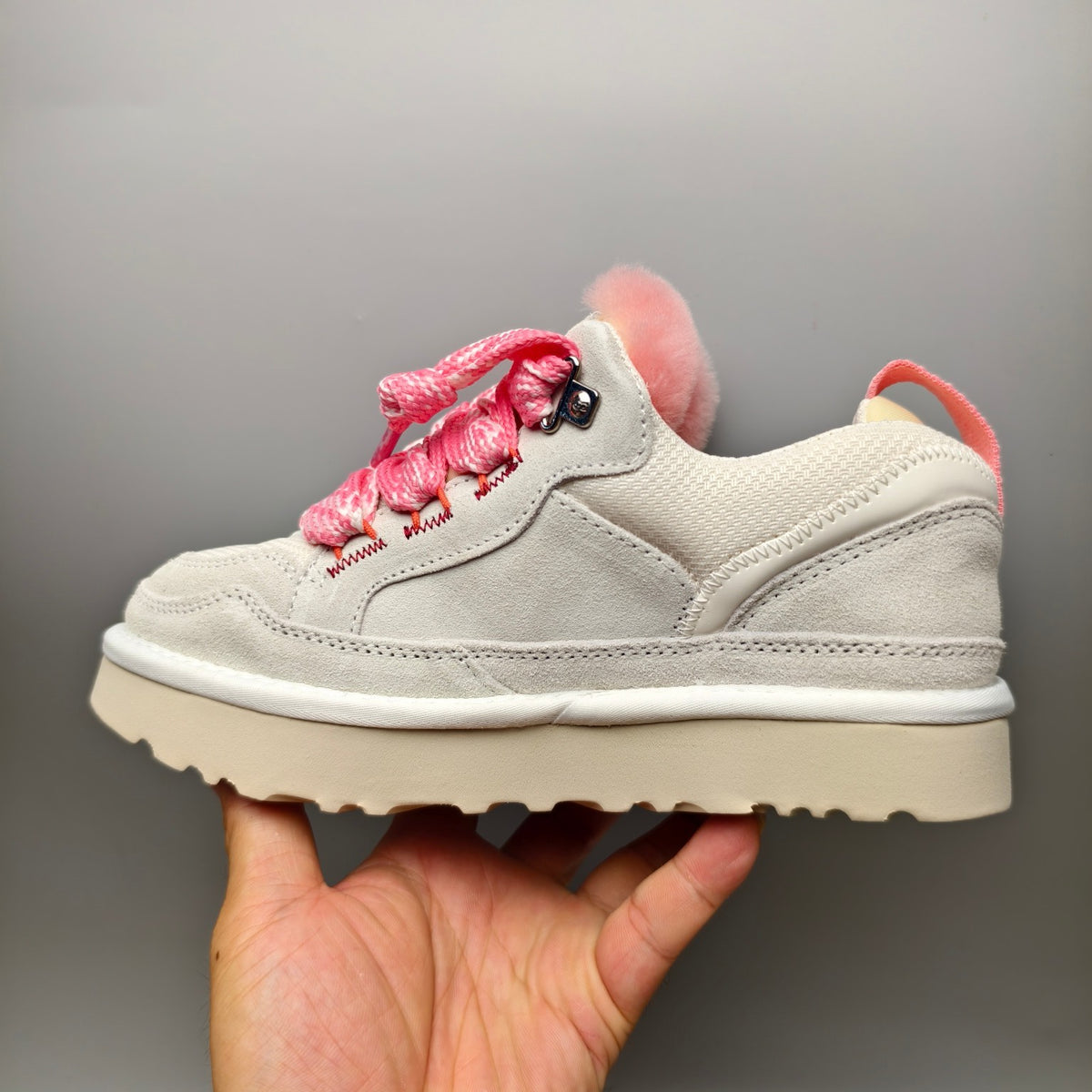 Unisex Mesh Casual Sneakers in White – 4032 / 2170