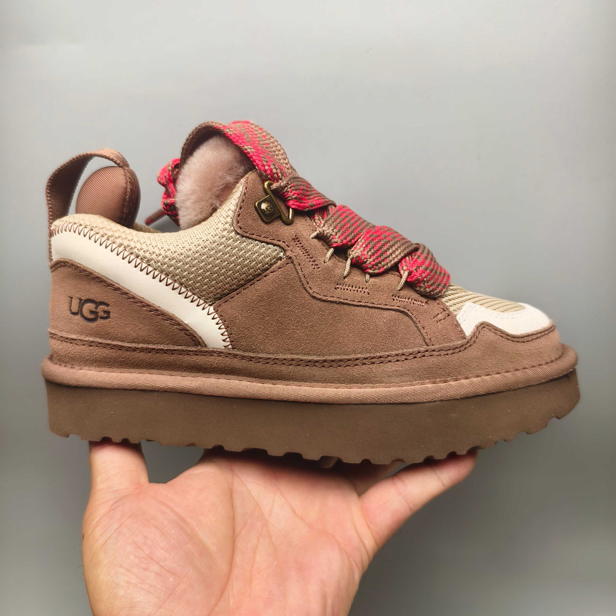 Unisex Mesh Casual Sneakers in Antelope Brown – 4032