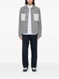Private Stock The Musashi striped shirt jacket