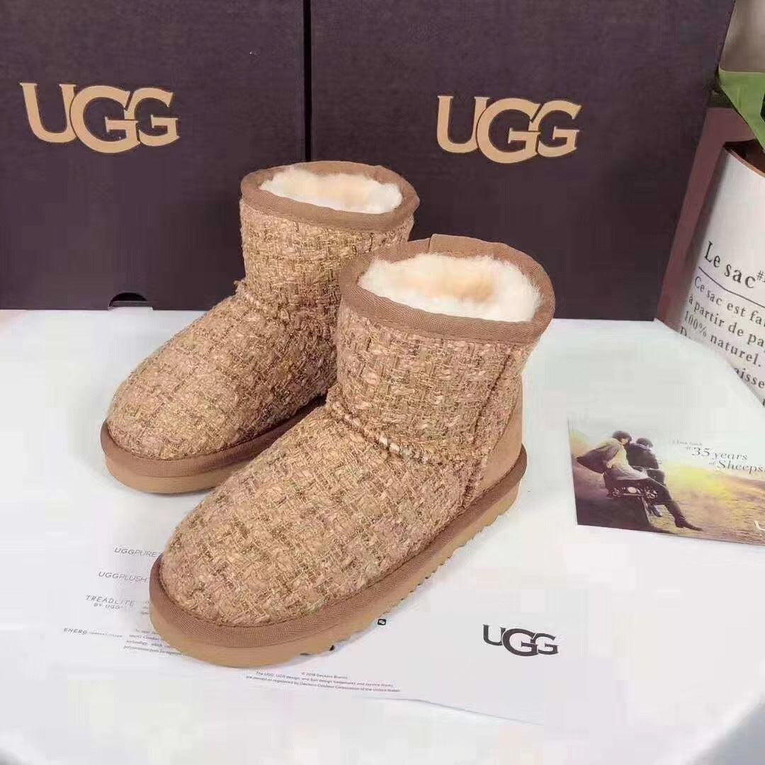 Kids’ Chic Chestnut Snow Boots – 5854