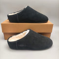 Black Slip-On Casual House Shoes | 1390