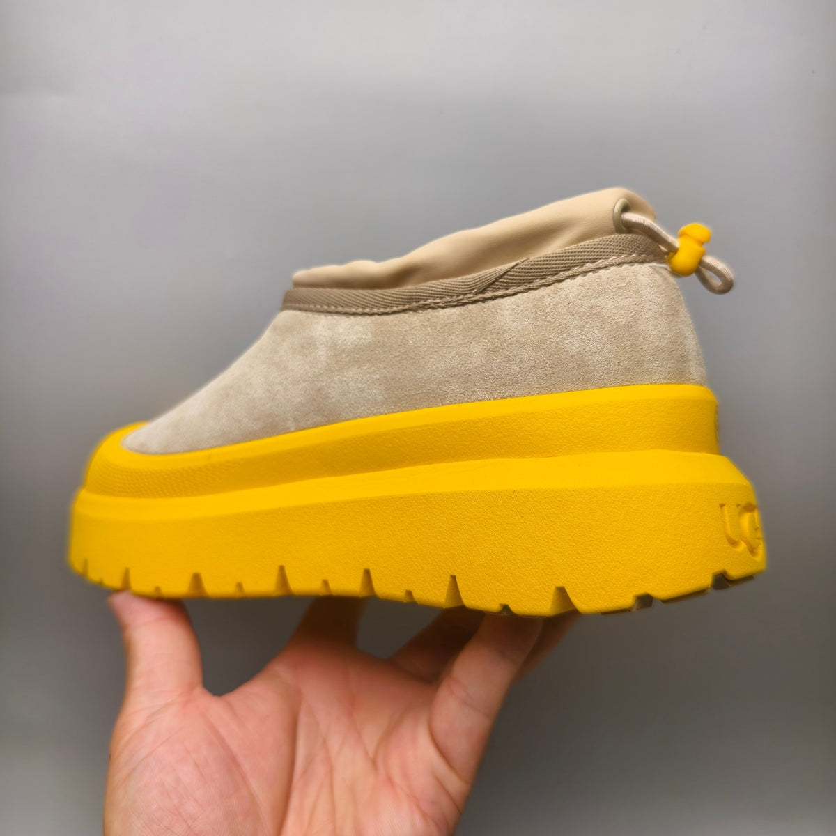 Yellow Casual Slip-On Shoes – 4096