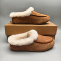 Chestnut Slip-On Casual House Shoes | 1391