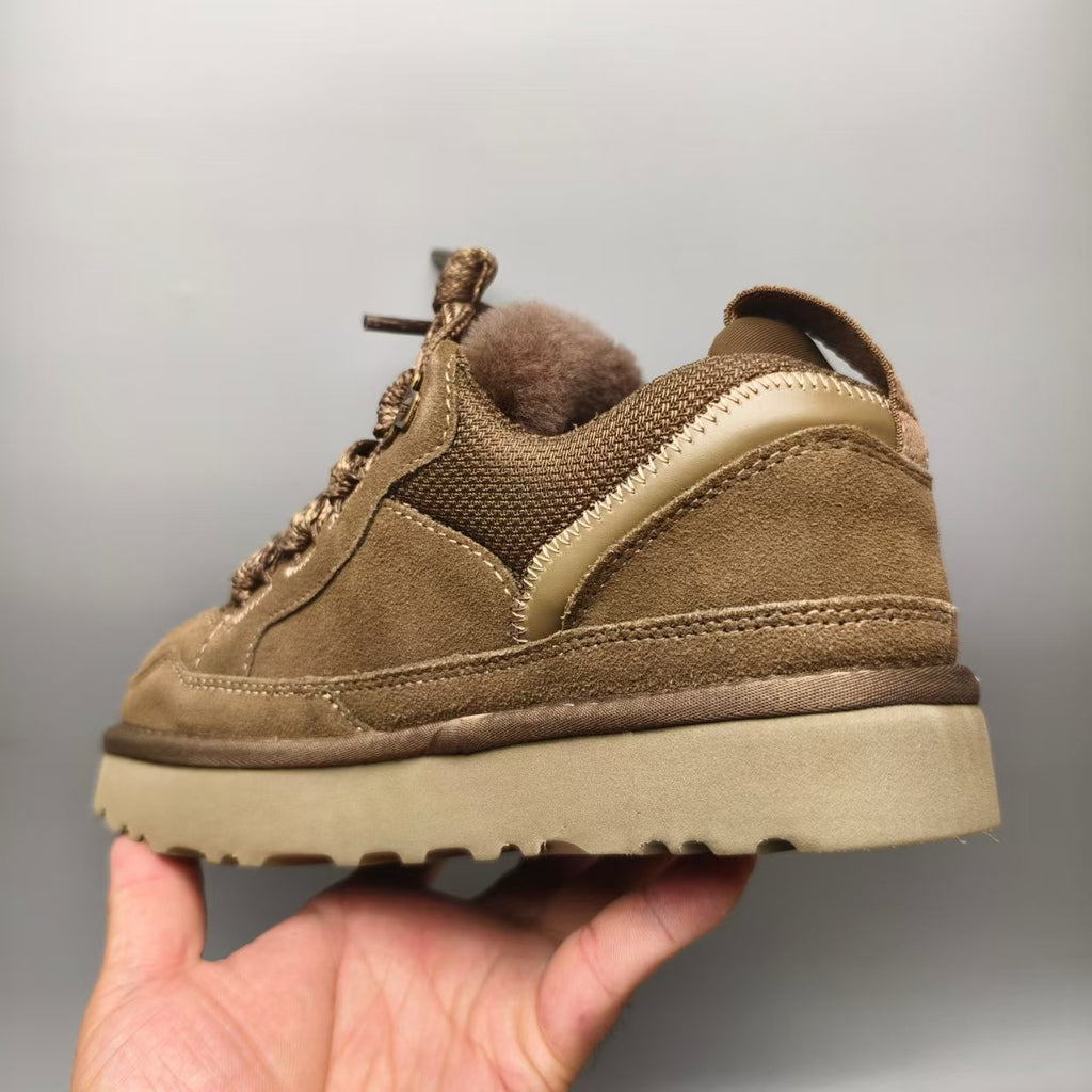 Unisex Mesh Casual Sneakers in Walnut Brown – 4032