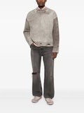 Represent wool distressed sweater