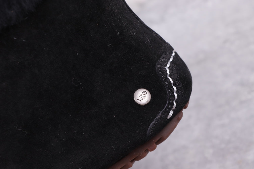 W Alena Black Shoes – 4806