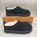 Women’s Classic Slip-On Shoes in Black – 3891