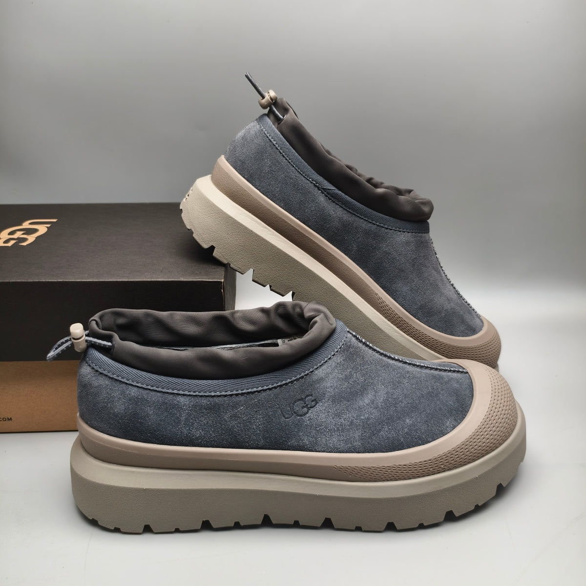 Dark Gray Casual Slip-On Shoes – 4096