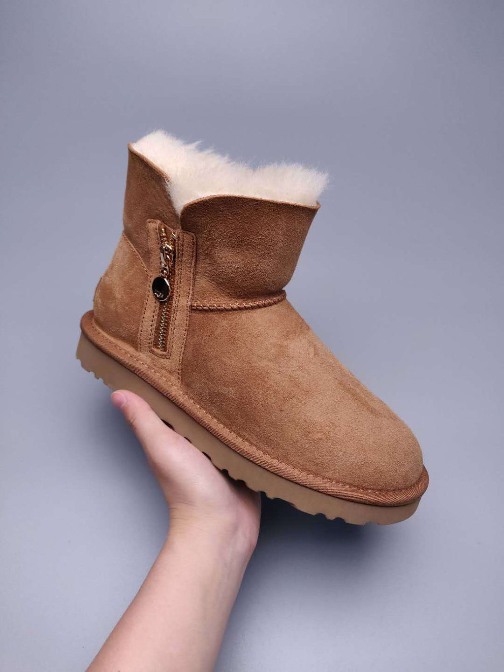 Chestnut Side-Zip Ankle Boots | 2481