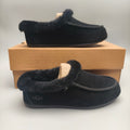 Black Slip-On Casual House Shoes | 1391