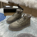 Gray Men's Lace-Up Casual Shoes | 2991