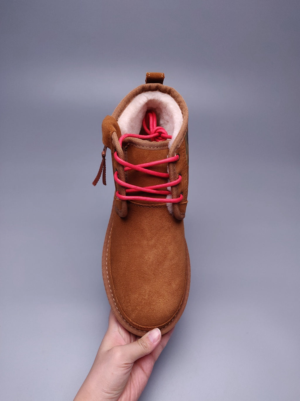Men’s Colorblock Camo Shoes in Chestnut – 4193