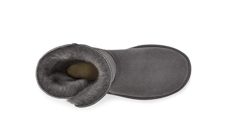 Gray Side-Zip Mid-Calf Boots | 2480