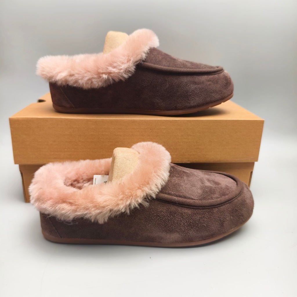 Chocolate Brown Slip-On Casual House Shoes | 1391