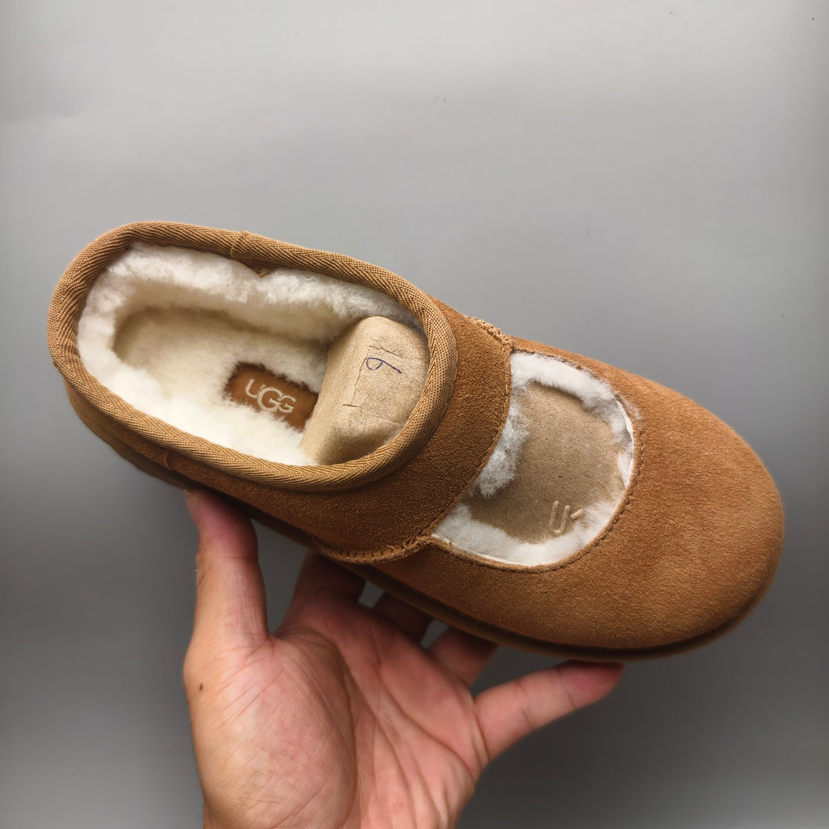 Platform Mary Jane Shoes – Chestnut | 7612