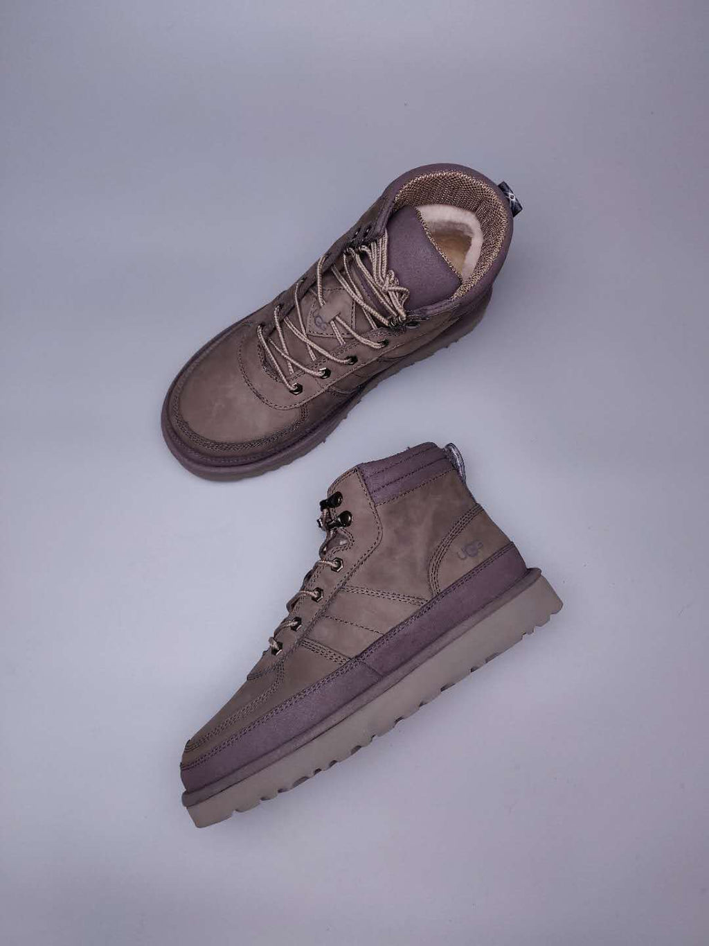 Gray Men's Lace-Up Casual Shoes | 2991