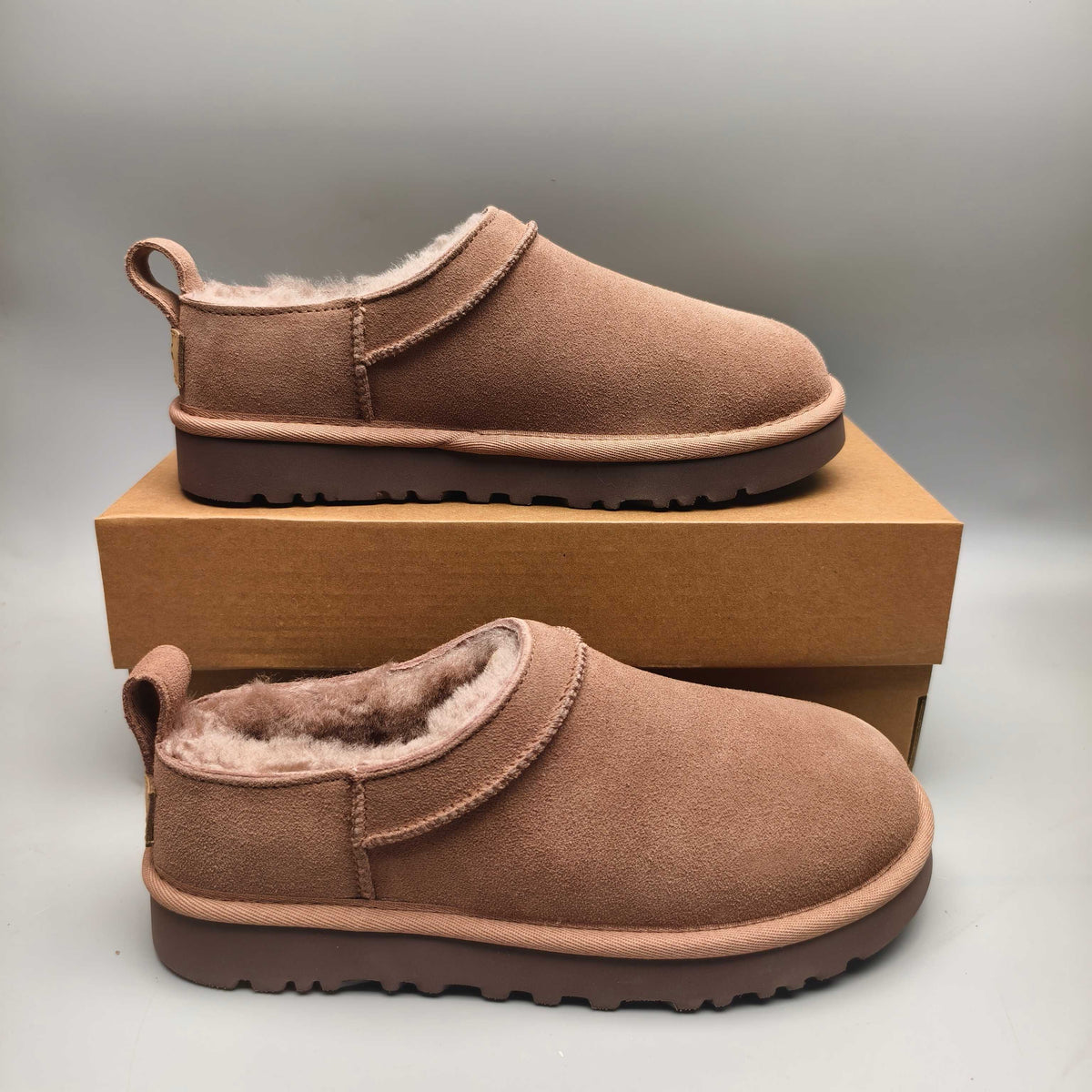 Women’s Classic Slip-On Shoes in Blush Pink – 3891