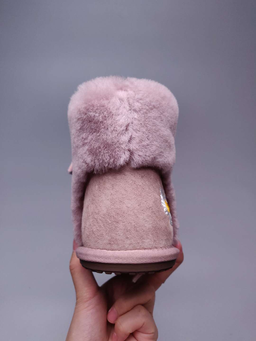 Daisy Chain & Ribbon Footwear – Blush Pink | 7888