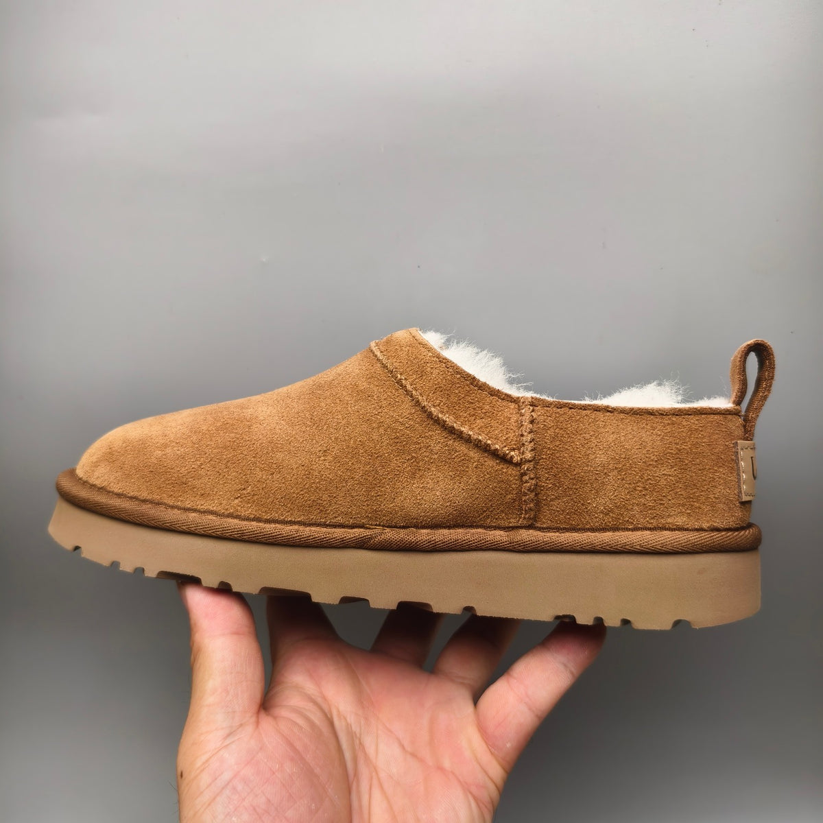 Women’s Classic Slip-On Shoes in Chestnut – 3891