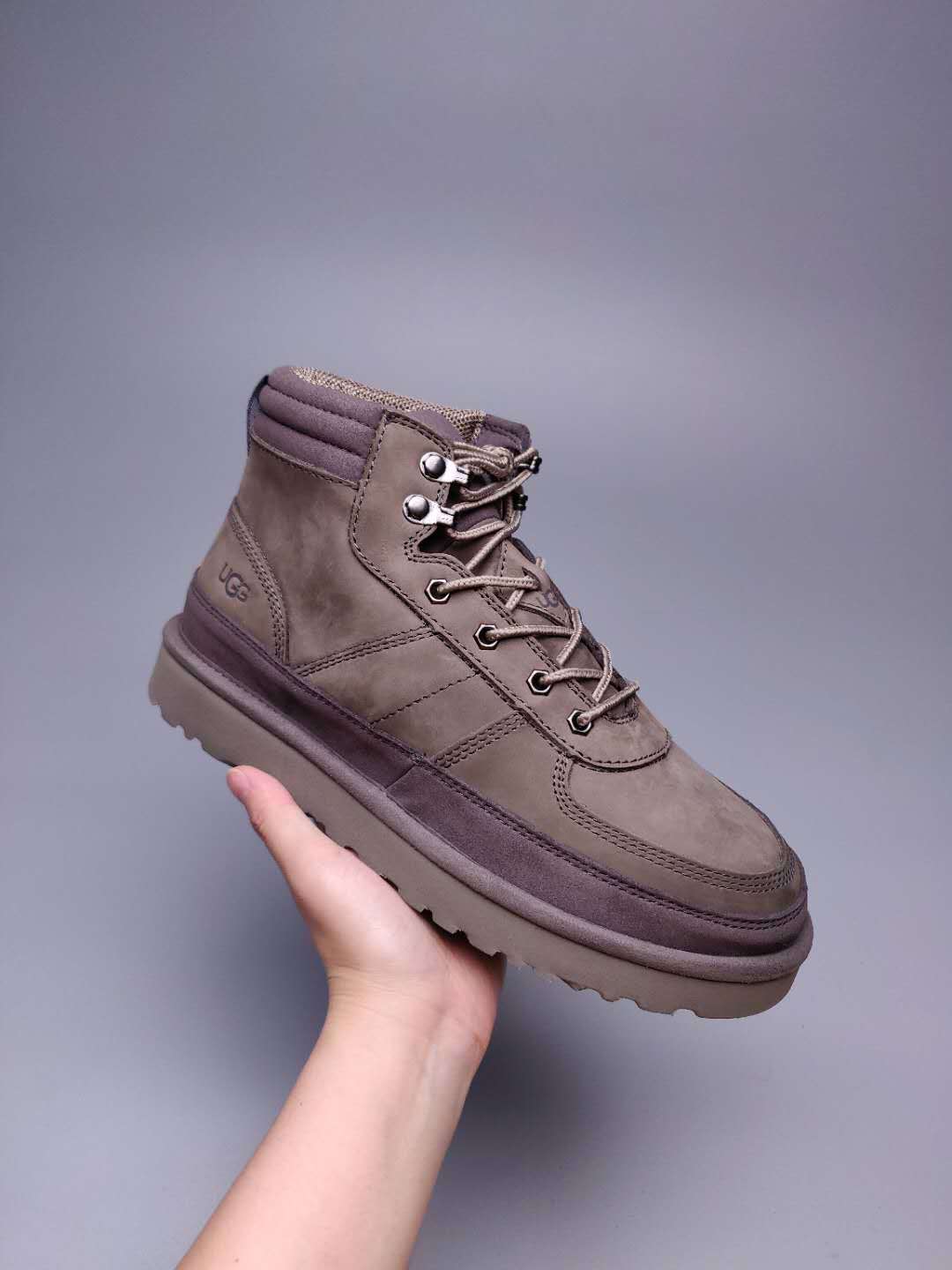 Gray Men's Lace-Up Casual Shoes | 2991