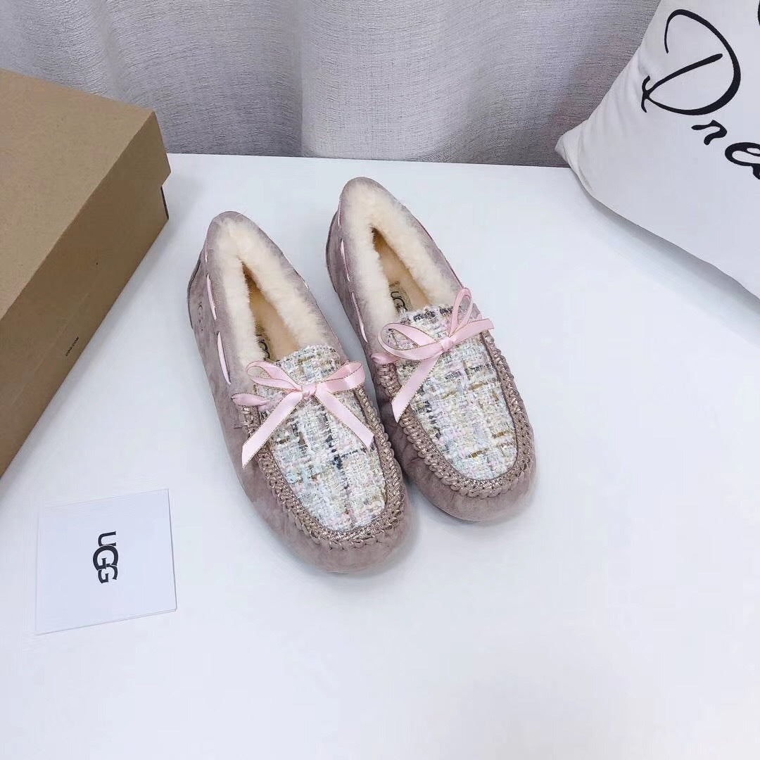Dusty Pink Chic Loafers – 5623