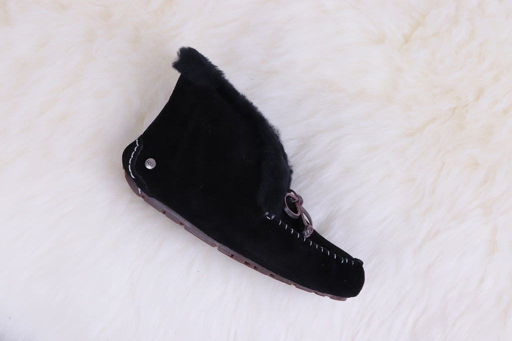 W Alena Black Shoes – 4806