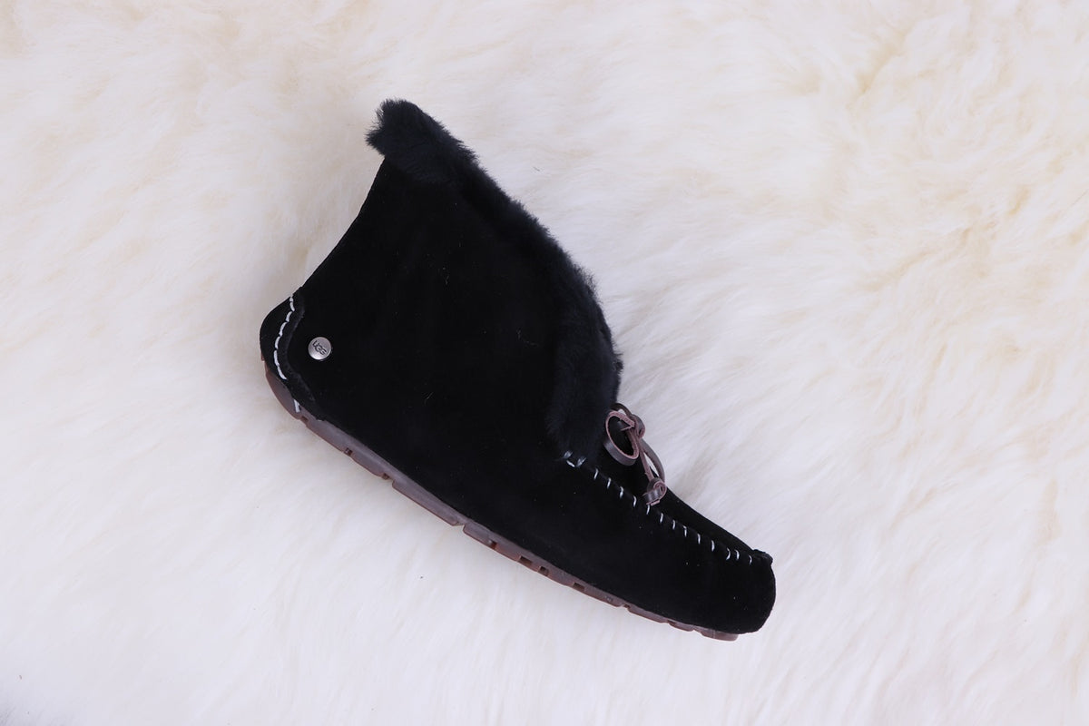 W Alena Black Shoes – 4806
