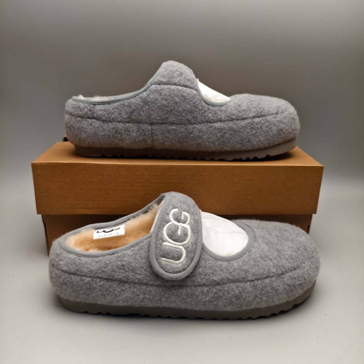 Gray Ultralight Mary Jane Casual Shoes – 5097