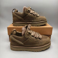 Unisex Mesh Casual Sneakers in Walnut Brown – 4032