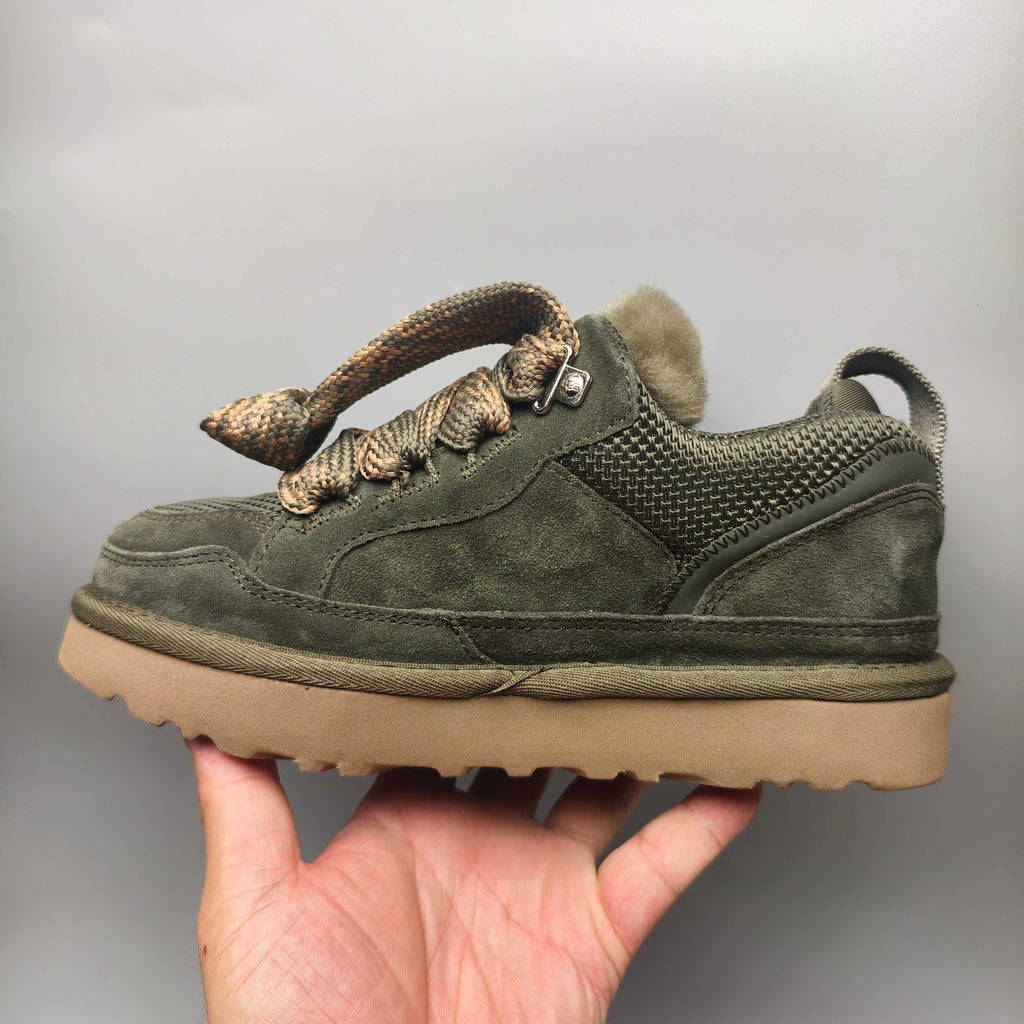 Unisex Mesh Casual Sneakers in Green – 4032