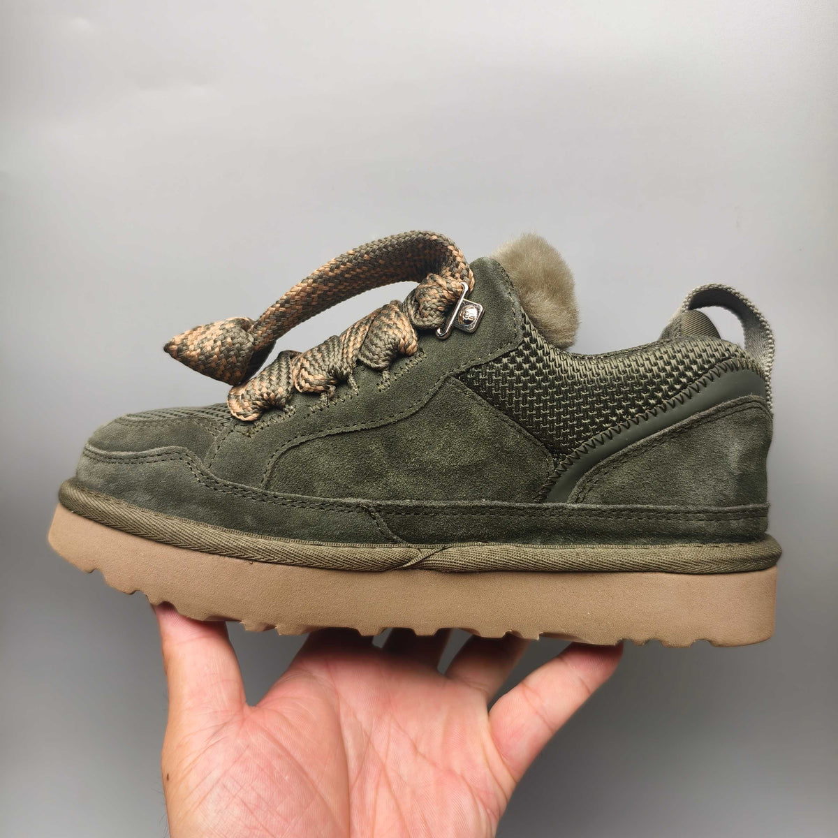 Unisex Mesh Casual Sneakers in Green – 4032