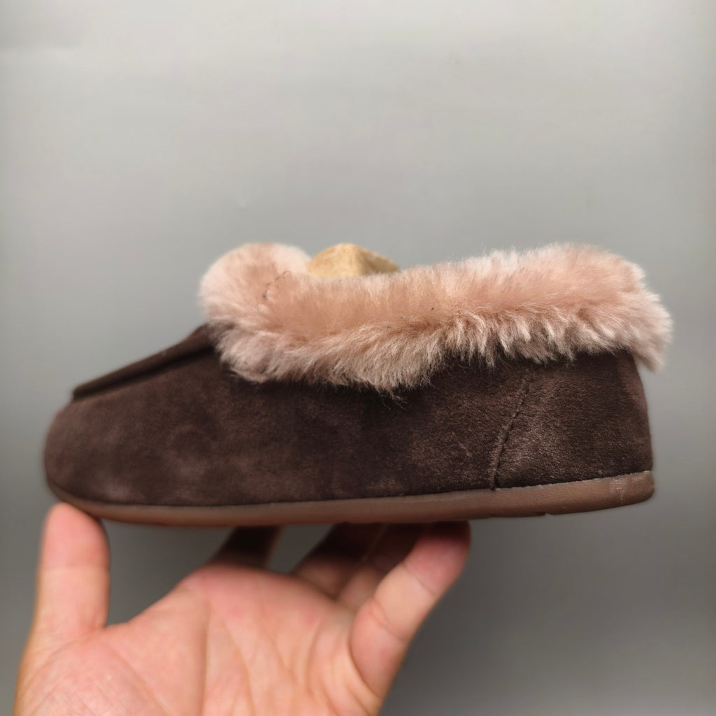 Chocolate Brown Slip-On Casual House Shoes | 1391