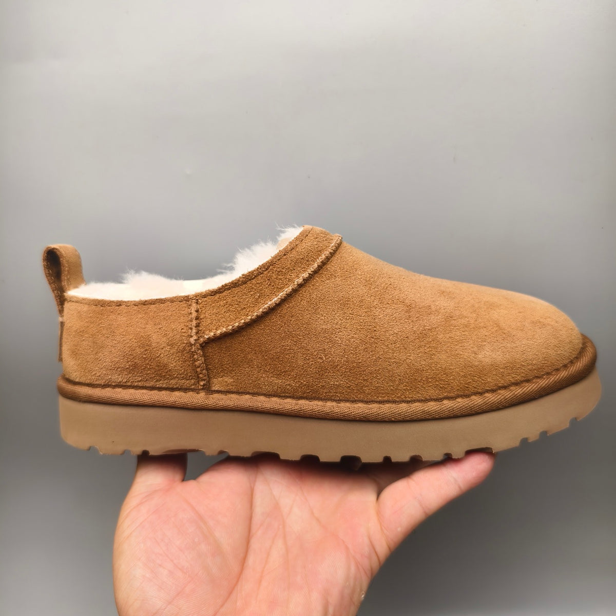 Women’s Classic Slip-On Shoes in Chestnut – 3891
