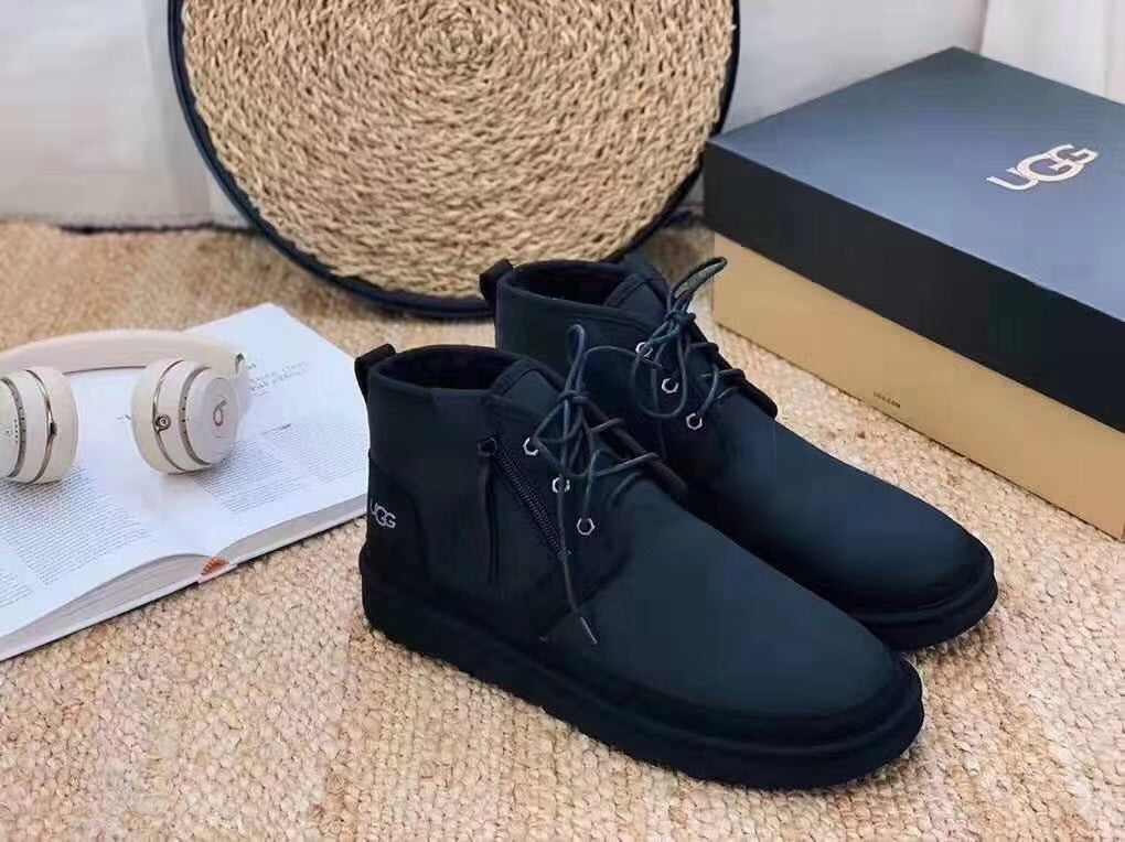 Black Zip-Up Shoes, Updated Edition | 3883