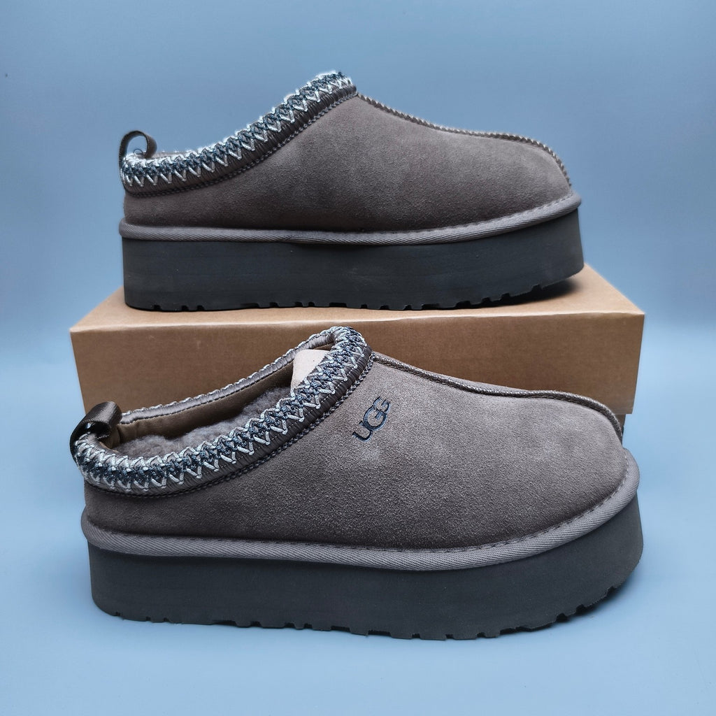 Walnut Folk-Inspired Platform Casual Shoes | 2553 / 2130