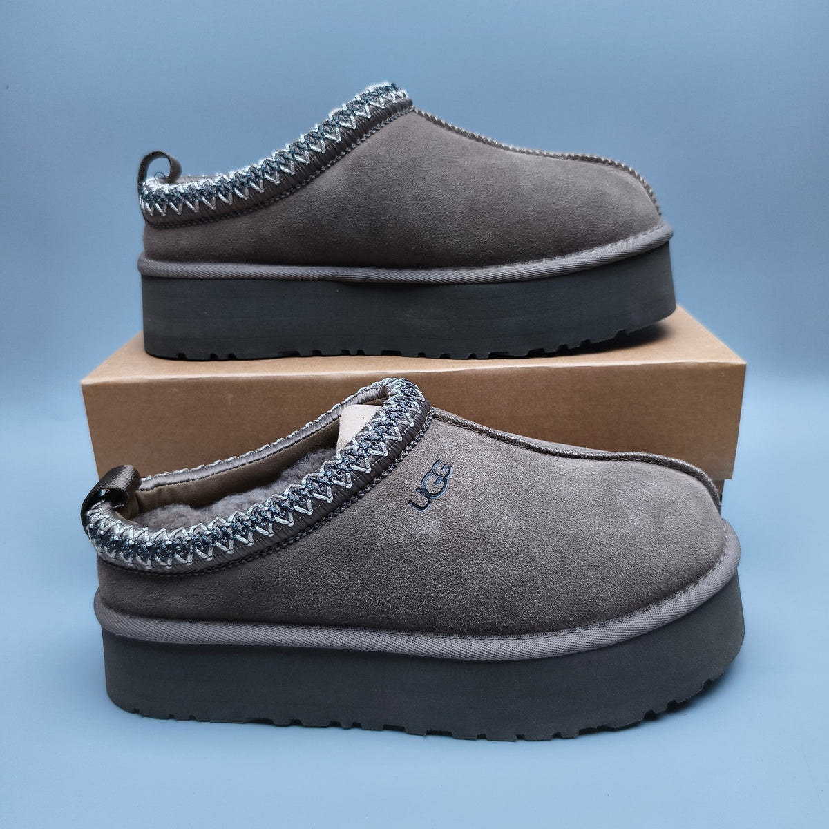 Walnut Folk-Inspired Platform Casual Shoes | 2553 / 2130