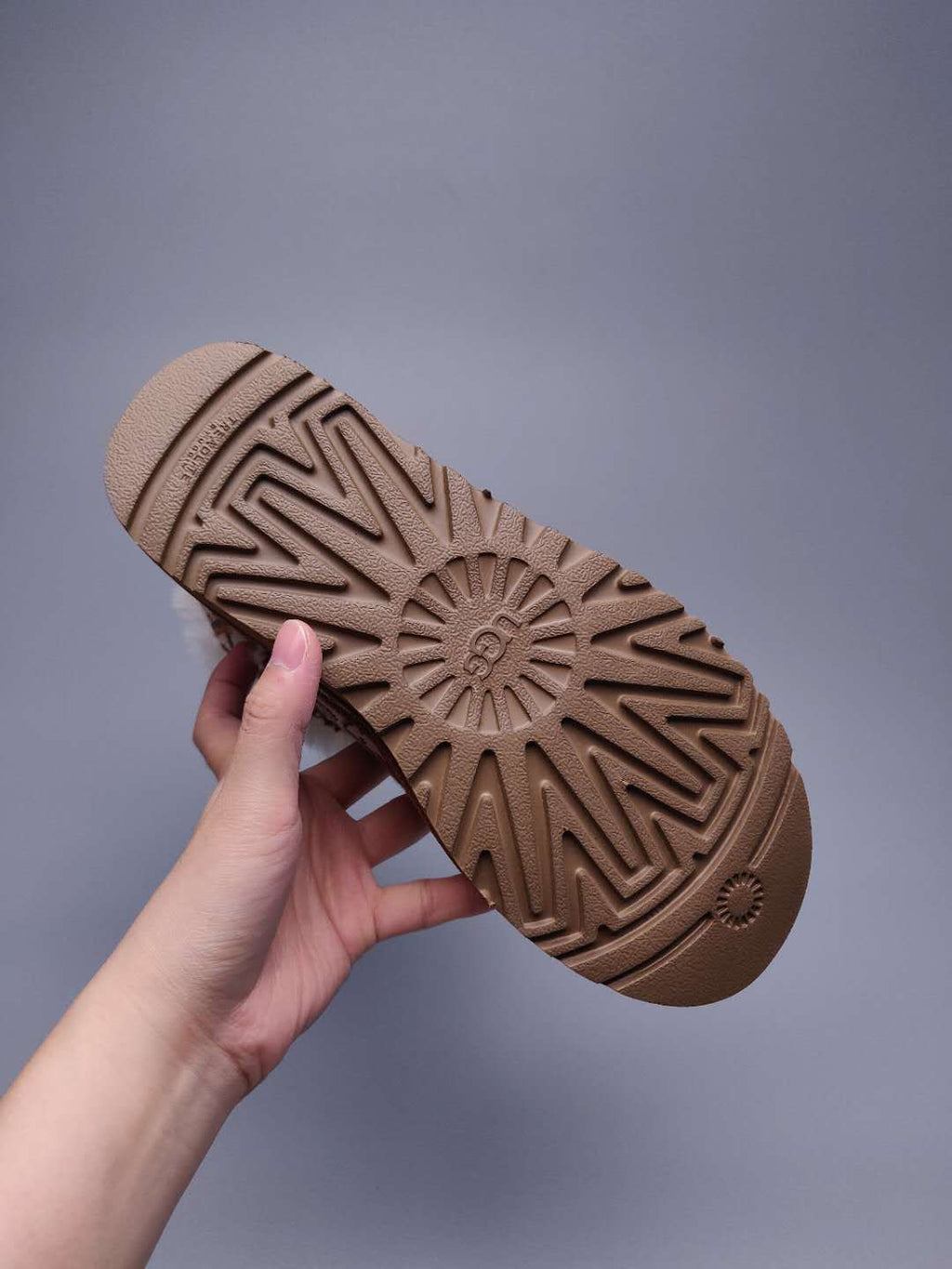 Textured Fabric Footwear – Chestnut | 6554