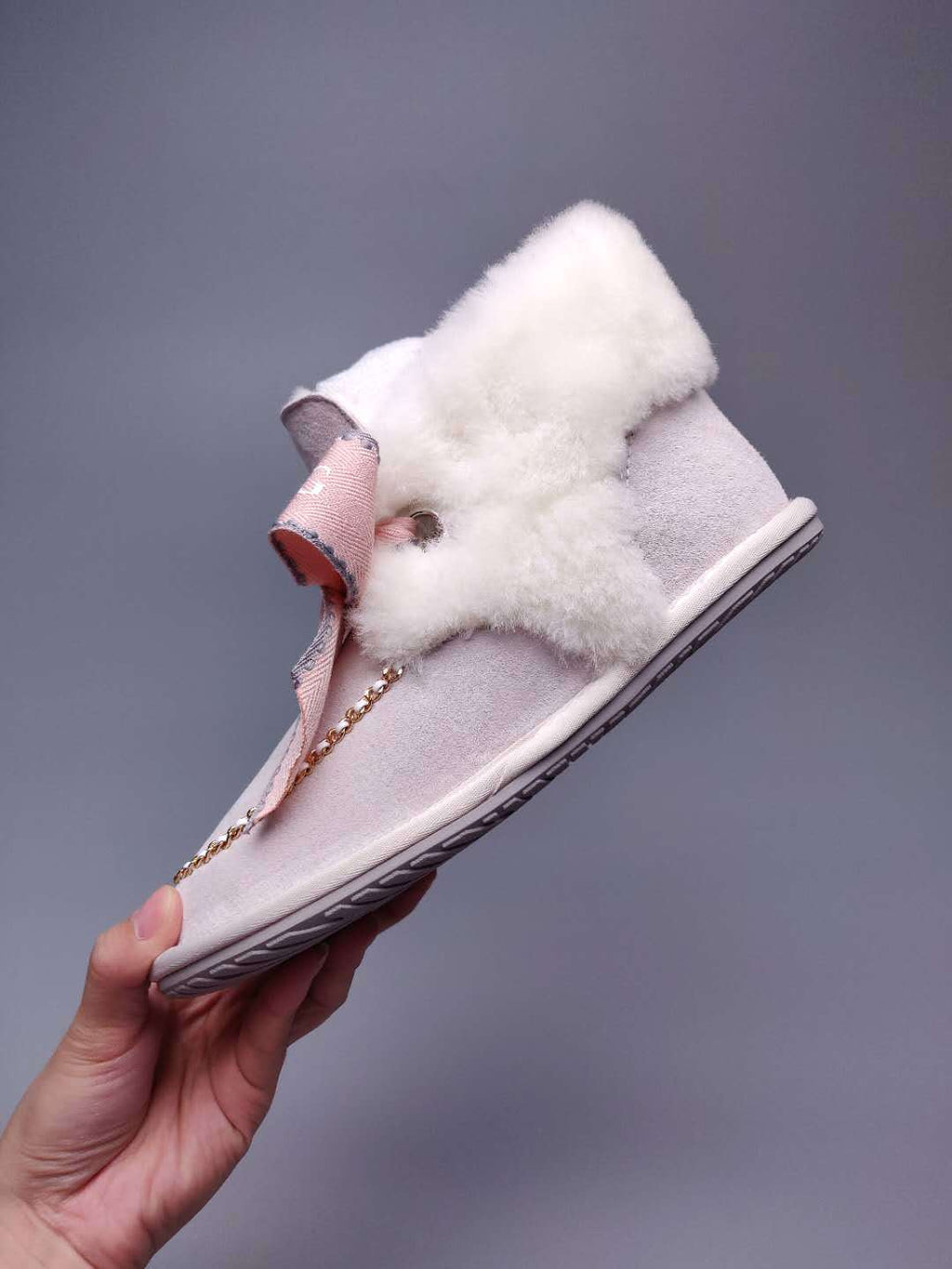 Daisy Chain & Ribbon Footwear – Milkshake White | 7888