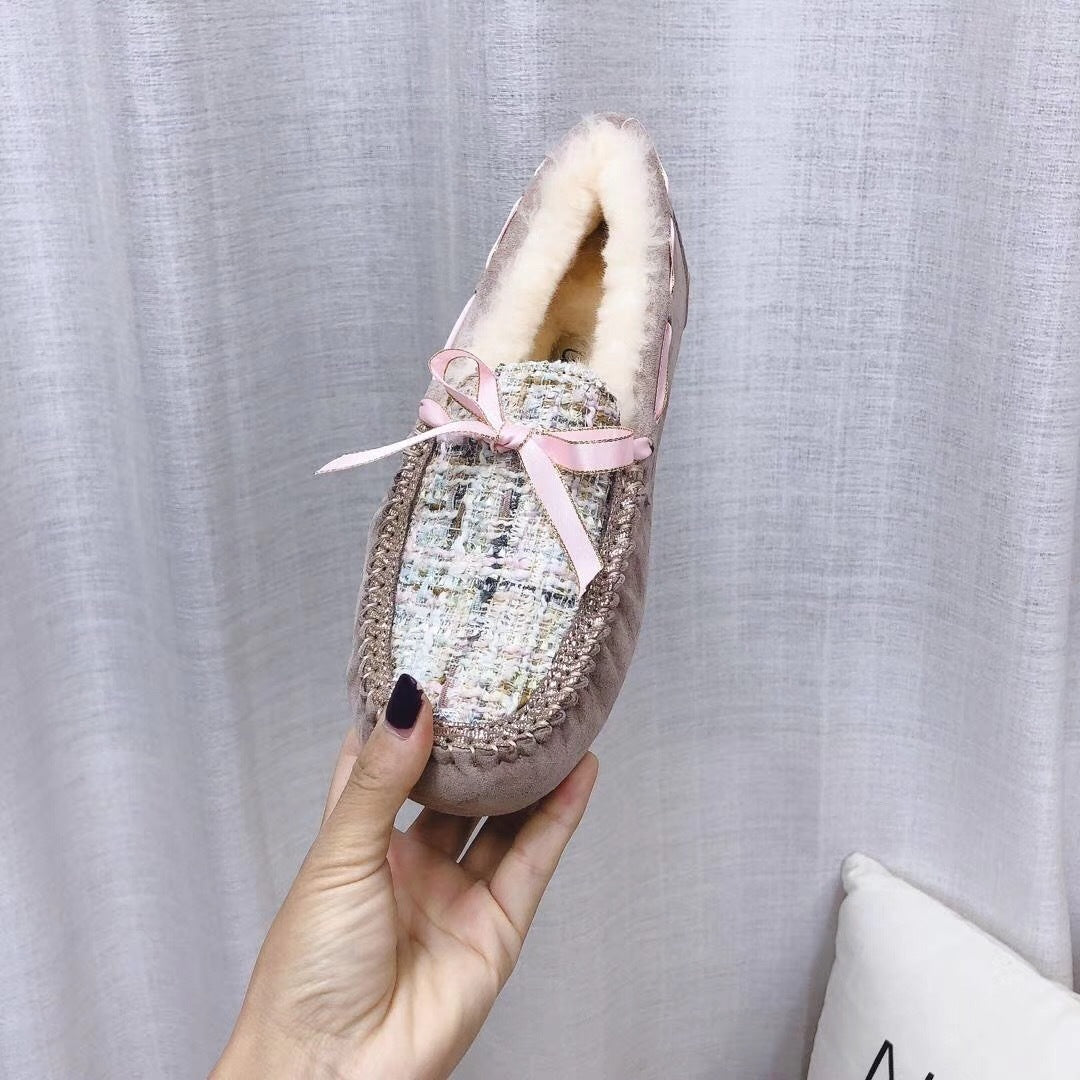 Dusty Pink Chic Loafers – 5623