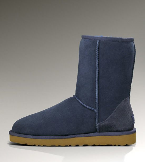 Navy Blue Stain-Resistant New Classic Boots – 6223