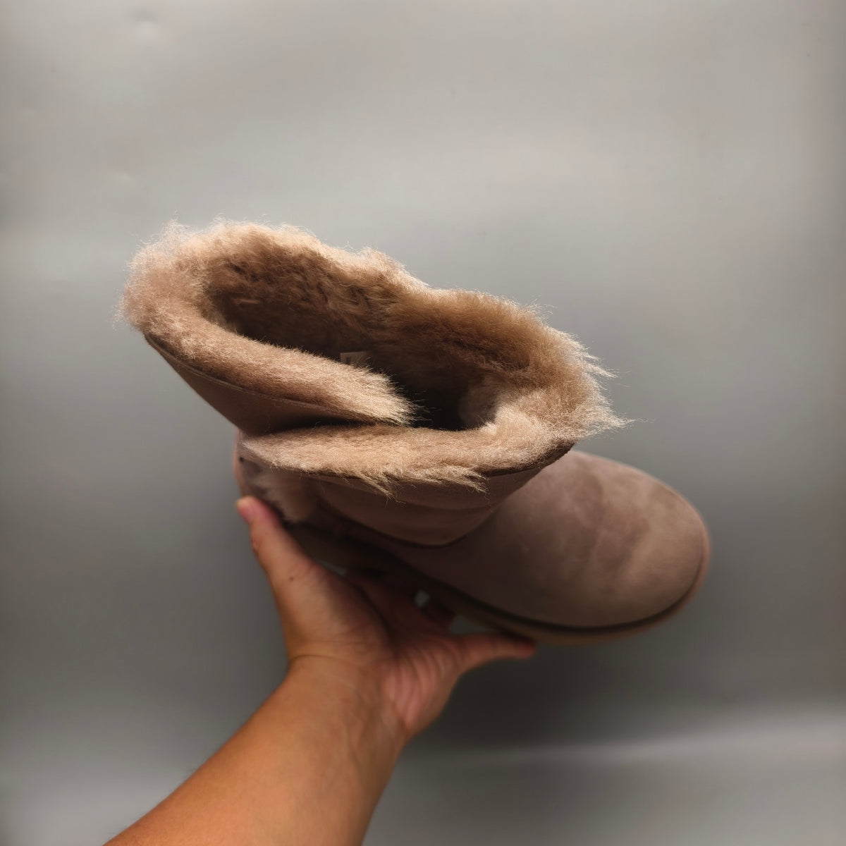 Women's Walnut Platform Wedge Mid-Calf Boots | 1533