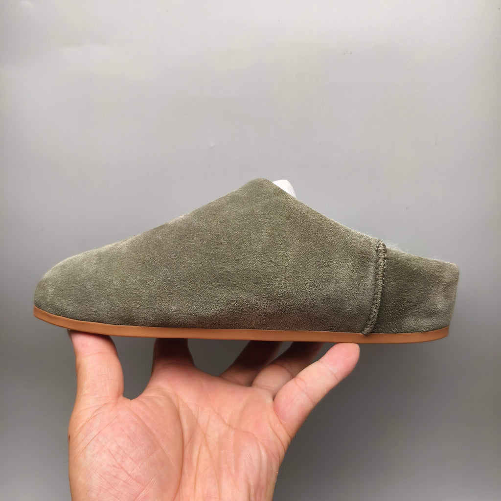 Green Slip-On Casual House Shoes | 1390